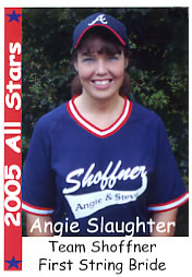 Bride's Baseball Card